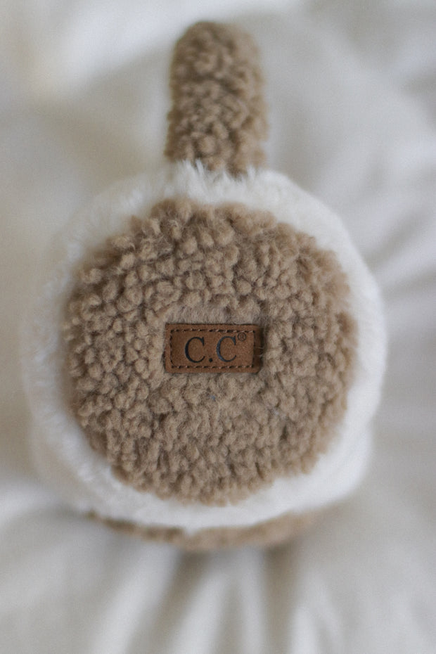 Teddy Shearling Earmuffs