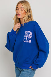 Mental Health Club Oversized Sweatshirt