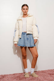 Bow Puffer Jacket