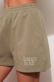 Happy Hour Sweat Shorts