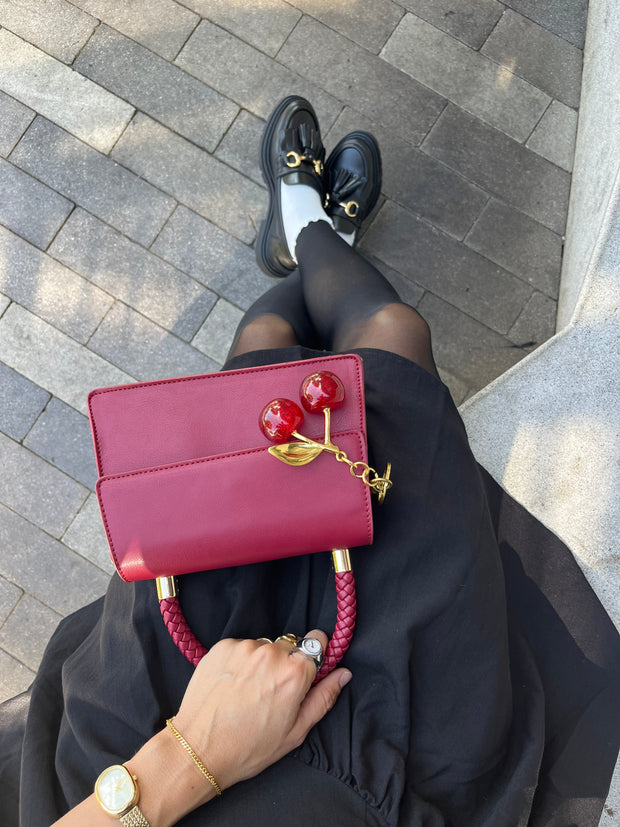 Cherry Red Handbag