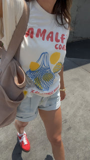Amalfi or Bust Oversized Tee