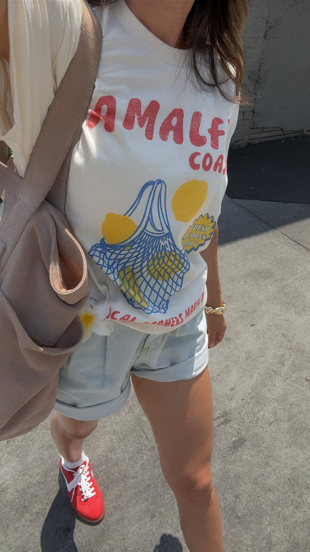 Amalfi or Bust Oversized Tee