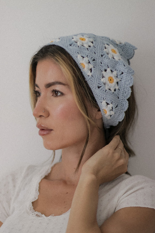Crochet Hair Scarf