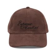 'Espresso Martini' Corduroy Hat