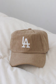 Corduroy Fitted Athletic Hat