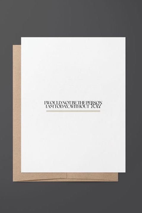 Without You Card